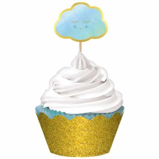 Oh Baby Blue Cupcake Kit