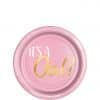 Oh Baby 'It's a Girl' Plastic Dessert Plates