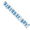 Birthday Boy Foil Party Banner