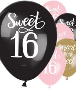 Blush Sixteen Latex Balloons