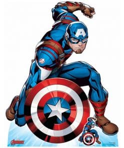 Captain America First Avenger Cardboard Cutout