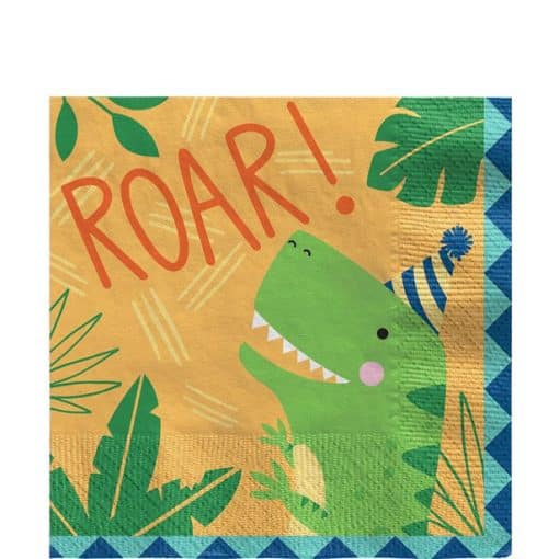 Dino-Mite Dinosaur Napkins
