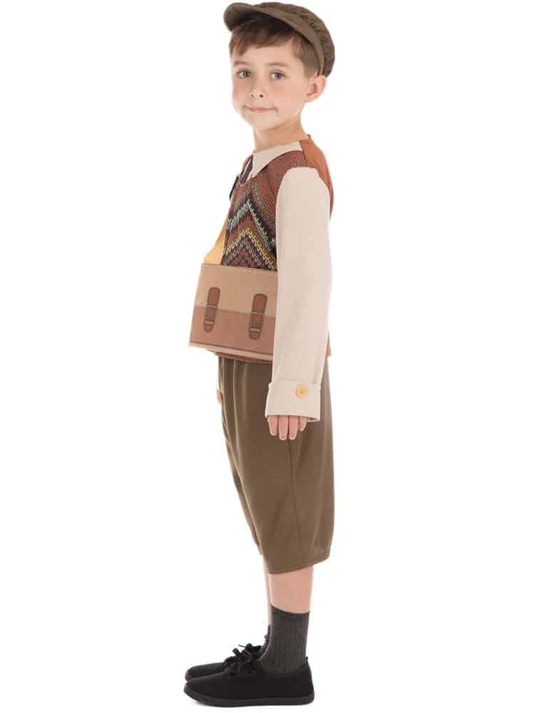 evacuee costume boy