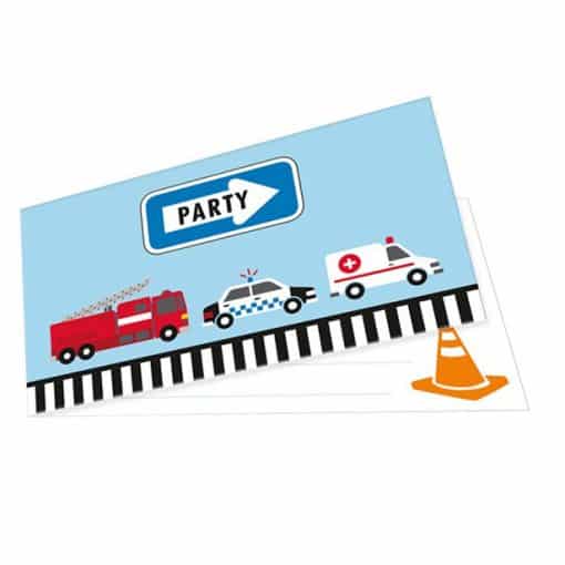 On the Road Party Invitations