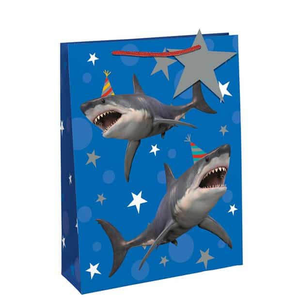 Shark Birthday Gift Bag Gift Bags & Gift Tags Next Day Delivery