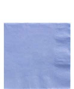Baby Blue Party Paper Beverage Napkins