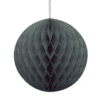 Black Paper Honeycomb Ball Decoration