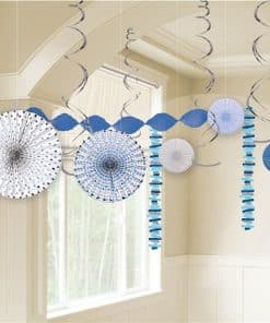 Blue Themed Room Decorating Kit