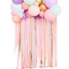Pastel & Gold Balloon Garland Decorating Kit