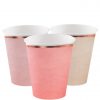 Pink Ombre Paper Cups