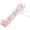 Pink & Rose Gold It's My Birthday Sash
