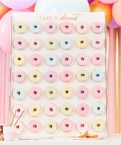 Pink & Rose Gold Doughnut Wall