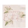 Pretty Floral Tea Party Paper Napkins