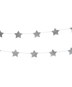 Silver Star Garland
