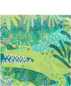 Snappy Crocodile Paper Napkins
