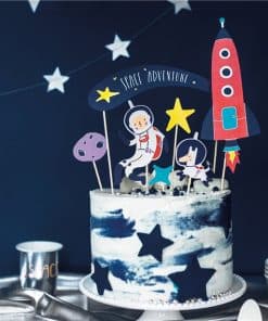 Space Cake Topper Decorations