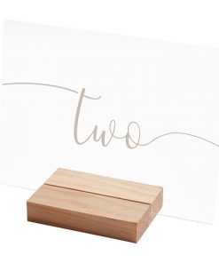 Botanical Wedding Acrylic Table Numbers