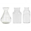 Botanical Wedding Mini Glass Bottles For Wedding Tables