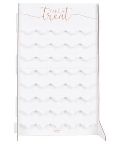 Botanical Wedding Macaron Stand