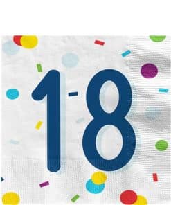 Confetti Birthday Age 18