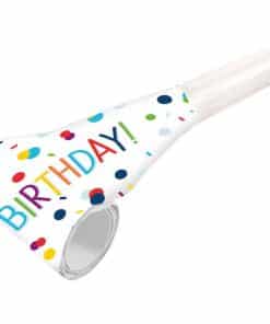Confetti Birthday Noisemaker Blowouts