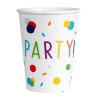 Confetti Birthday Paper Cups