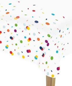 Confetti Birthday Paper Tablecover