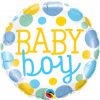 Baby Boy Polka Dot Party Balloon