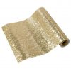 Gold Glitter Table Runner