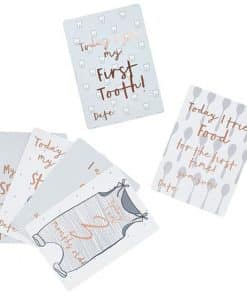 Hello Little One Baby Shower Milestone Cards Gift