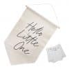 Hello Little One Baby Shower Canvas Sign & Comment Cards