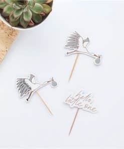 Hello Little One Baby Shower Cupcake & Food Picks