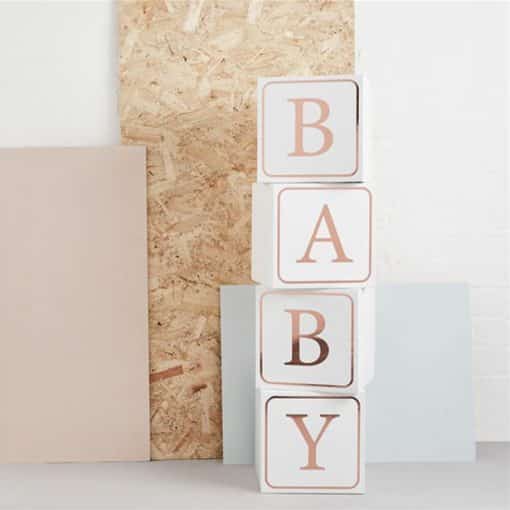 Hello Little One Baby Shower Giant Baby Blocks