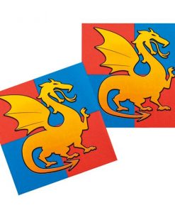 Knights & Dragons Paper Napkins