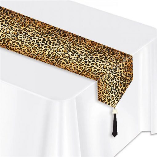 Leopard Print Party Table Runner