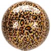 Spherical Shape Orbz Leopard Print Balloon