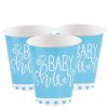 Blue Hearts Printed Baby Shower Paper Cups