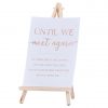 Wedding Commemorative Sign & Easel