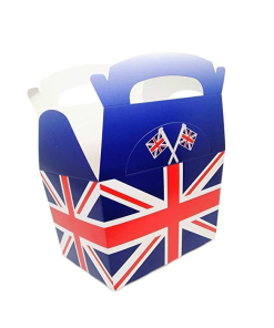 Union Jack Party Food Box