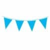 Turquoise Blue Plastic Bunting