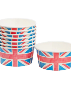 Union Jack Ice Cream or Jelly Bowls