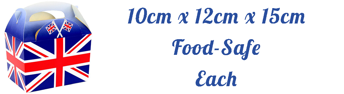 Union Jack Party Food Box