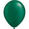 Forest Green Pearl Latex Balloons