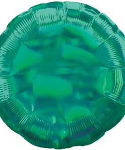 Green Iridescent Round Balloon