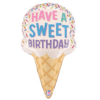 Have A Sweet Birthday Ice Cream Cone Balloon