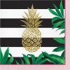 Golden Pineapple Paper Napkins