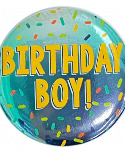 Happy Birthday Boy Badge