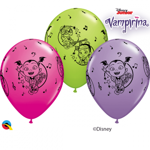 Vampirina Printed Latex Balloons