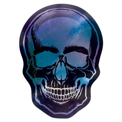 Boneshine Fever Halloween Shaped Party Plates