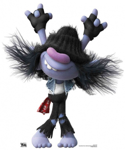 Trolls Riff World Tour Cardboard Cutout
